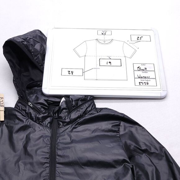 Adidas Zip Up Long Sleeve Casual Hoodie Womens Size Extra Small XS Black - Picture 10 of 10